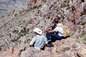 Off-trail Hike with Park Ranger & Friend - 1970 2